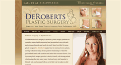Desktop Screenshot of drderoberts.com