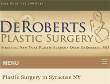 Tablet Screenshot of drderoberts.com